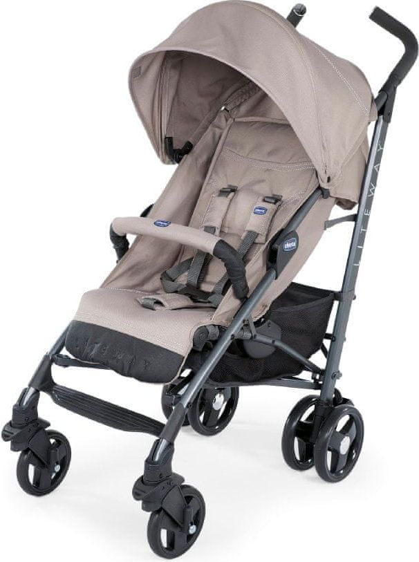 chicco Lite Way 3 Dark Beige 2019 - obrázek 1