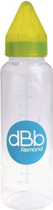DBB Remond Dětská lahvička PP 360 ml, silikonová savička 4+ měs. zelená - obrázek 1