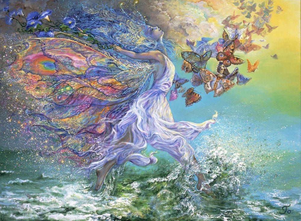 Grafika Puzzle 2000 dílků Josephine Wall - Joie de Vivre - obrázek 1