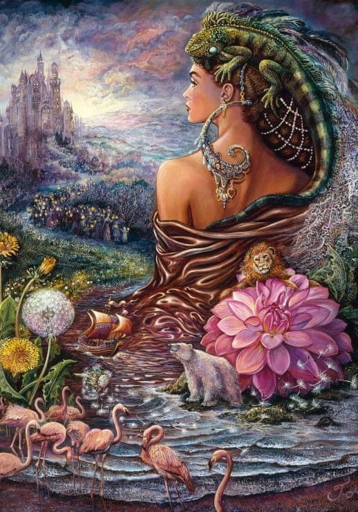 Grafika Puzzle 1000 dílků Josephine Wall - The Untold Story - obrázek 1