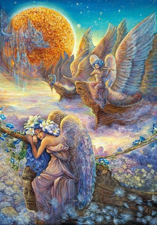 Grafika Puzzle 1000 dílků Josephine Wall - I Saw Three Ships - obrázek 1