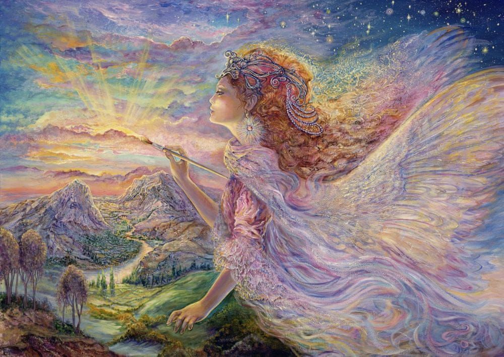 Grafika Puzzle 1000 dílků Josephine Wall - Aurora - obrázek 1