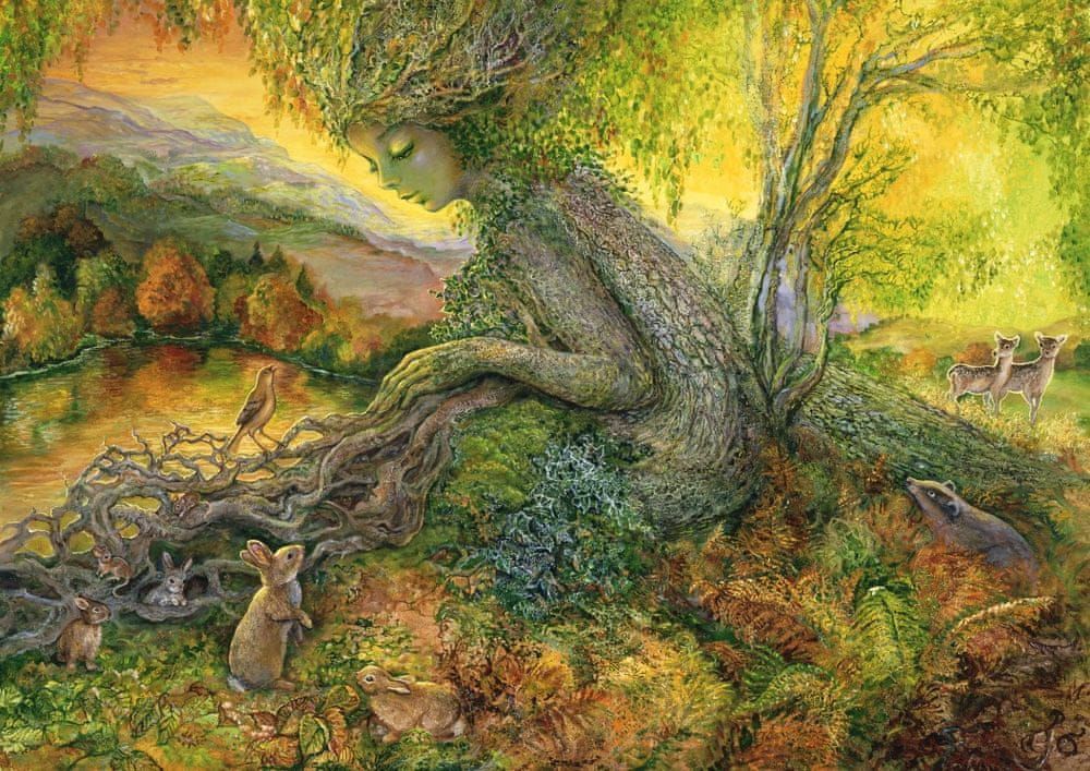 Grafika Puzzle 2000 dílků Josephine Wall - Autumn Serenade - obrázek 1