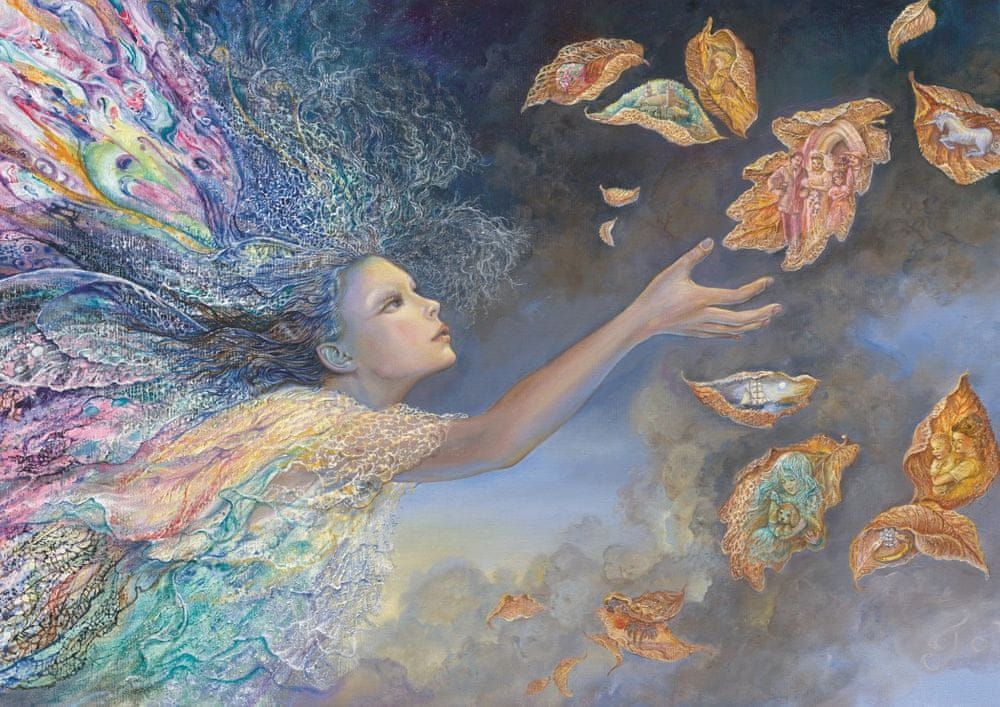 Grafika Puzzle 1500 dílků Josephine Wall - Catching Wishes - obrázek 1
