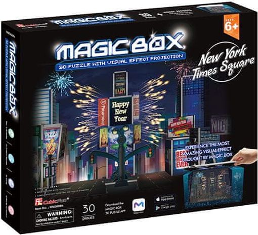 CubicFun 3D Jigsaw Puzzle - Magic Box - New York (Difficulty: 4/6) - obrázek 1