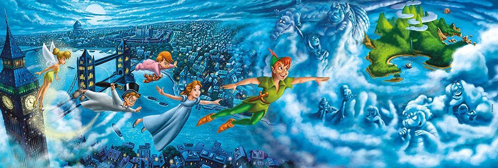Clementoni Puzzle 1000 dílků Peter Pan - obrázek 1