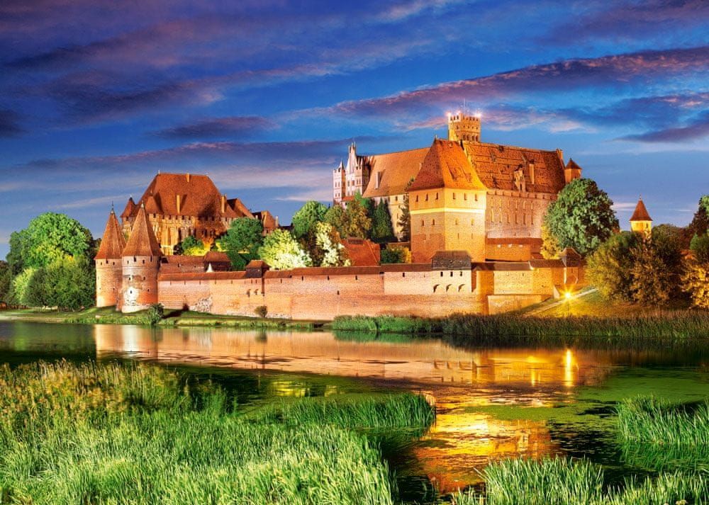 Castorland Puzzle 1000 dílků Poland: Malbork Castle - obrázek 1