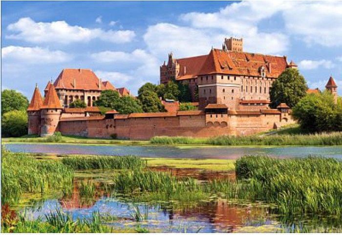 Castorland Puzzle 3000 dílků Jigsaw Puzzle - 3000 dílků - Malbork Castle, Polan - obrázek 1