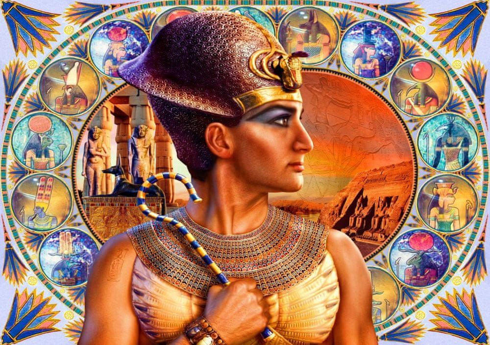 Blue Bird Puzzle 1000 dílků Ramesses II - obrázek 1