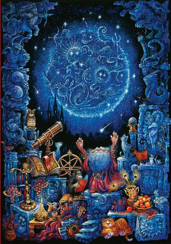 Art puzzle Puzzle 1000 dílků Puzzle Néon - Astrologie - obrázek 1