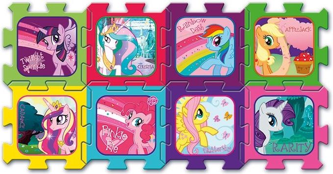 Trefl Puzzle en Mousse - Mon Petit Poney - obrázek 1