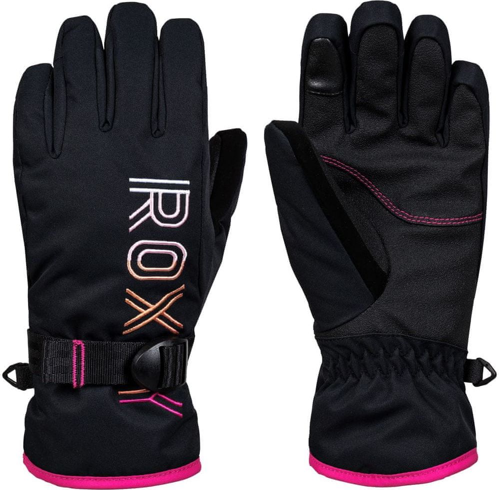 Roxy dívčí rukavice Freshfield M černá - obrázek 1
