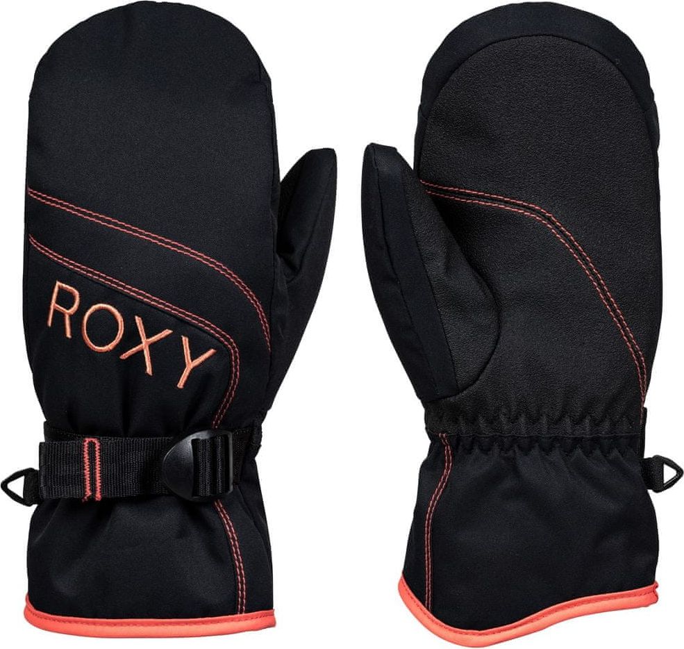 Roxy dívčí rukavice Jett So L černá - obrázek 1