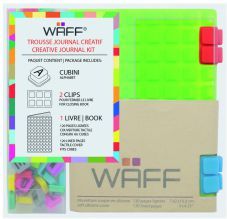 Waff Kreativní deník WAFF A7 - green - obrázek 1