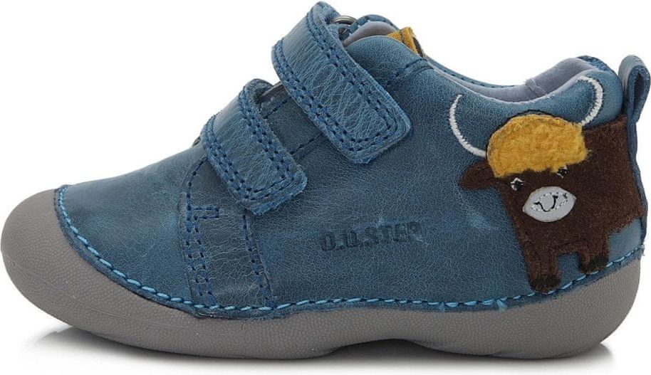 D-D-step chlapecká celoroční kotníčková obuv 015-178D 24 modrá - obrázek 1