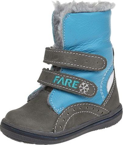 Fare dětské kotníkové zimní boty 2146162 24 modrá - obrázek 1