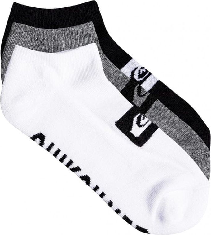 Quiksilver chlapecké ponožky 3 ankle pack youth 35-38 vícebarevná - obrázek 1