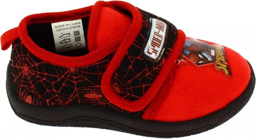 Disney by Arnetta chlapecké bačkůrky Spiderman 30 červená - obrázek 1