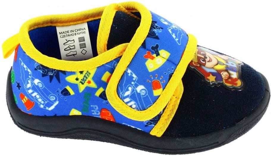 Disney by Arnetta chlapecké bačkůrky Paw Patrol 21 tmavě modrá - obrázek 1
