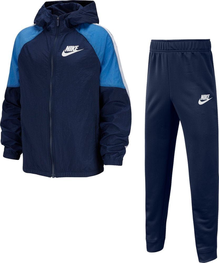 Nike dětská sportovní souprava Sportswear L tmavě modrá - obrázek 1