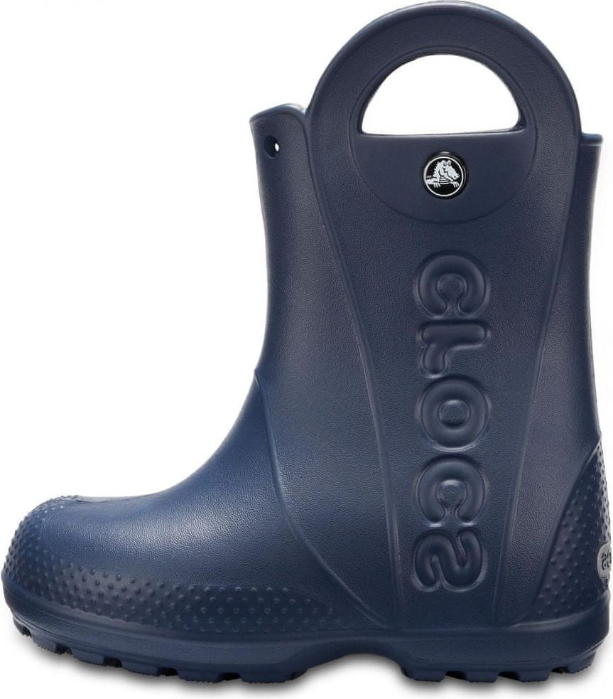 Crocs chlapecké holínky Handle It Rain Boot Kids 34,5 tmavě modrá - obrázek 1