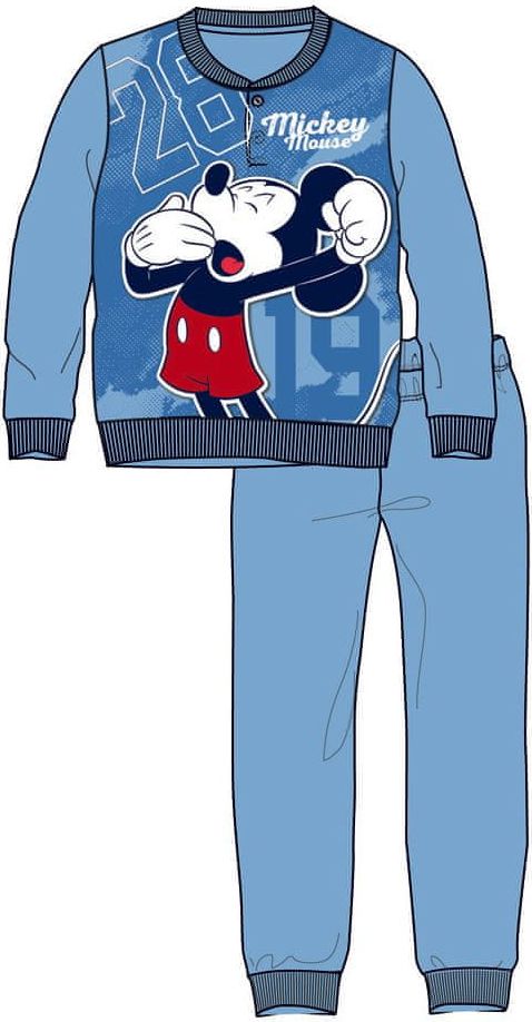 Disney by Arnetta chlapecké pyžamo Mickey Mouse 122 světle modrá - obrázek 1
