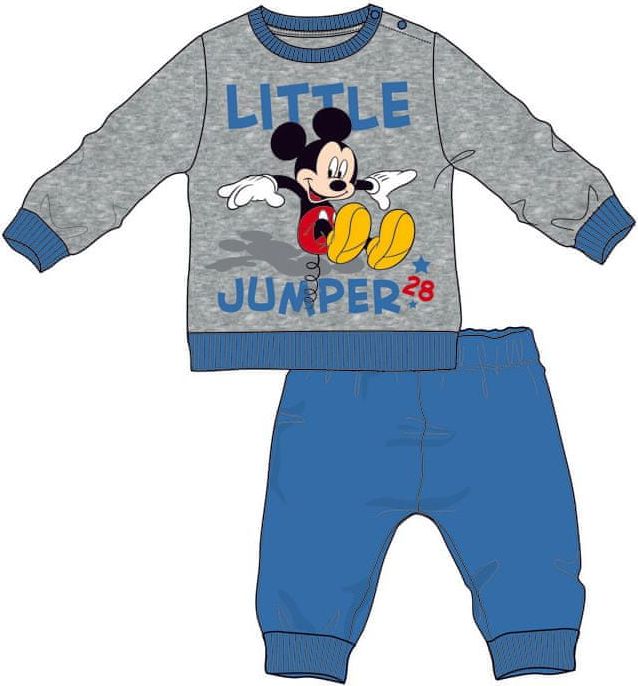 Disney by Arnetta chlapecké pyžamo Mickey Mouse 86 šedá - obrázek 1