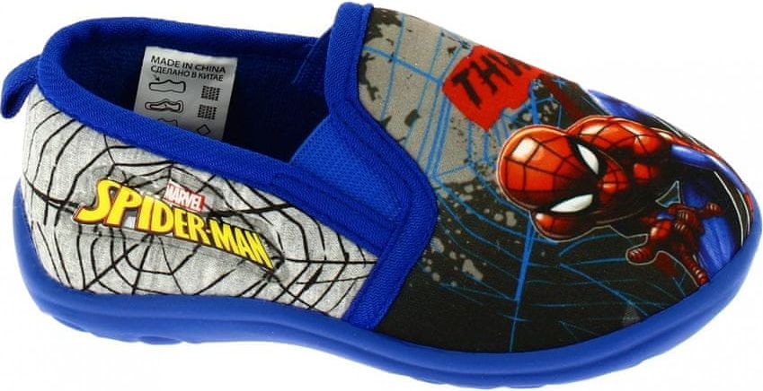 Disney by Arnetta chlapecké bačkůrky Spiderman 24 modrá - obrázek 1