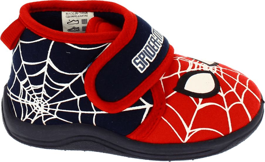 Disney by Arnetta chlapecké svítící bačkůrky Spiderman 24 červená - obrázek 1