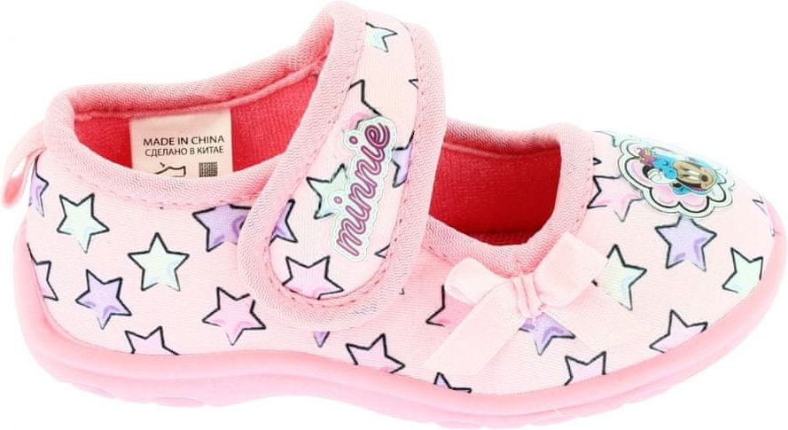 Disney by Arnetta dívčí bačkůrky Minnie 29 růžová - obrázek 1