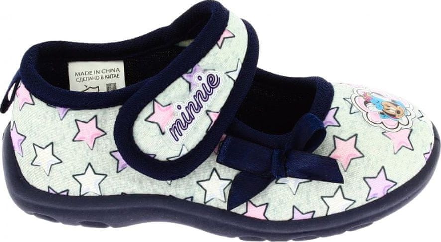 Disney by Arnetta dívčí bačkůrky Minnie 26 šedá - obrázek 1