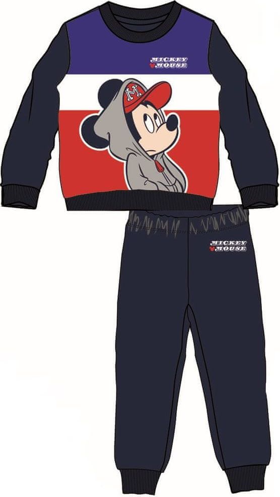 Disney by Arnetta chlapecká tepláková souprava Mickey mouse 98 modrá - obrázek 1