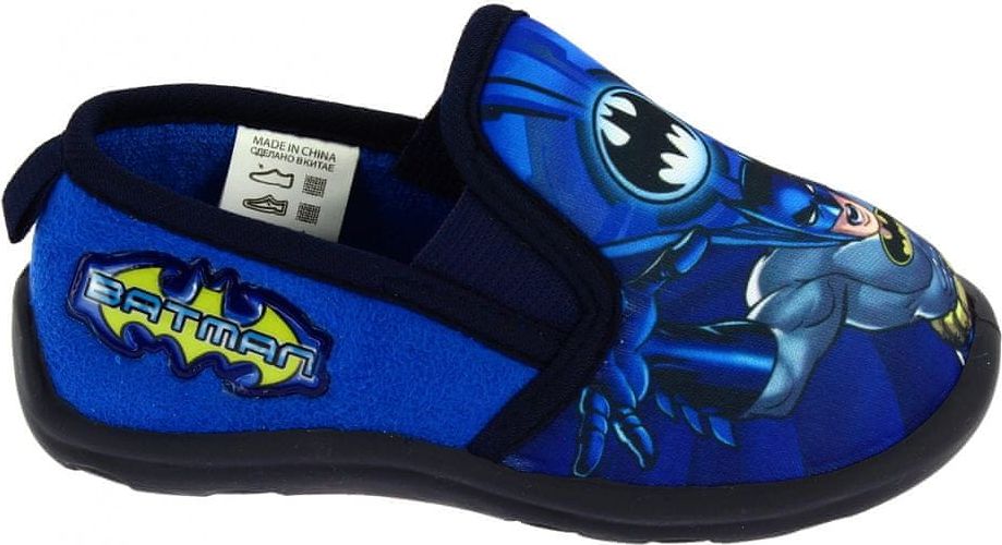 Disney by Arnetta chlapecké bačkůrky Batman 23 modrá - obrázek 1