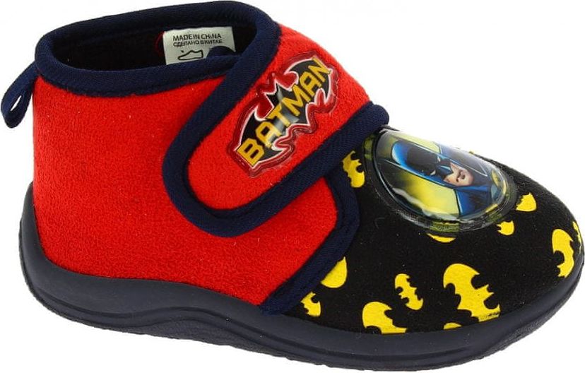 Disney by Arnetta chlapecké bačkůrky Batman 22 červená - obrázek 1