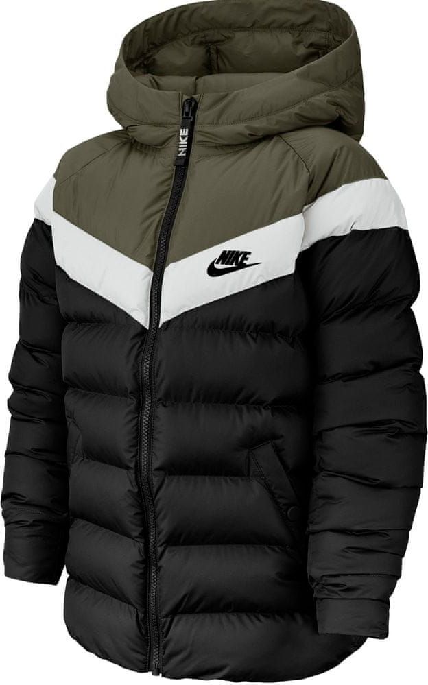 Nike dětská bunda Sportswear M, černá - obrázek 1