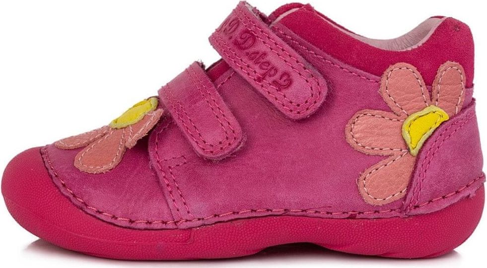 D-D-step dívčí celoroční obuv 015-184 24 růžová - obrázek 1