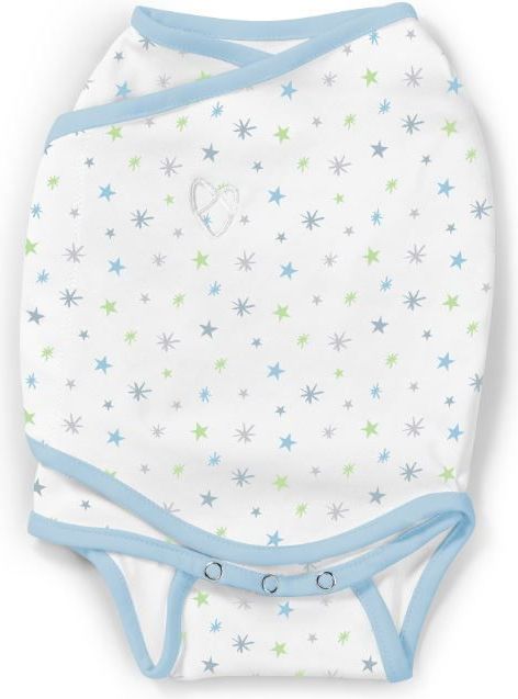 Summer Infant dětská zavinovačka SwaddleMe Kicksie barevné hvězdičky - obrázek 1