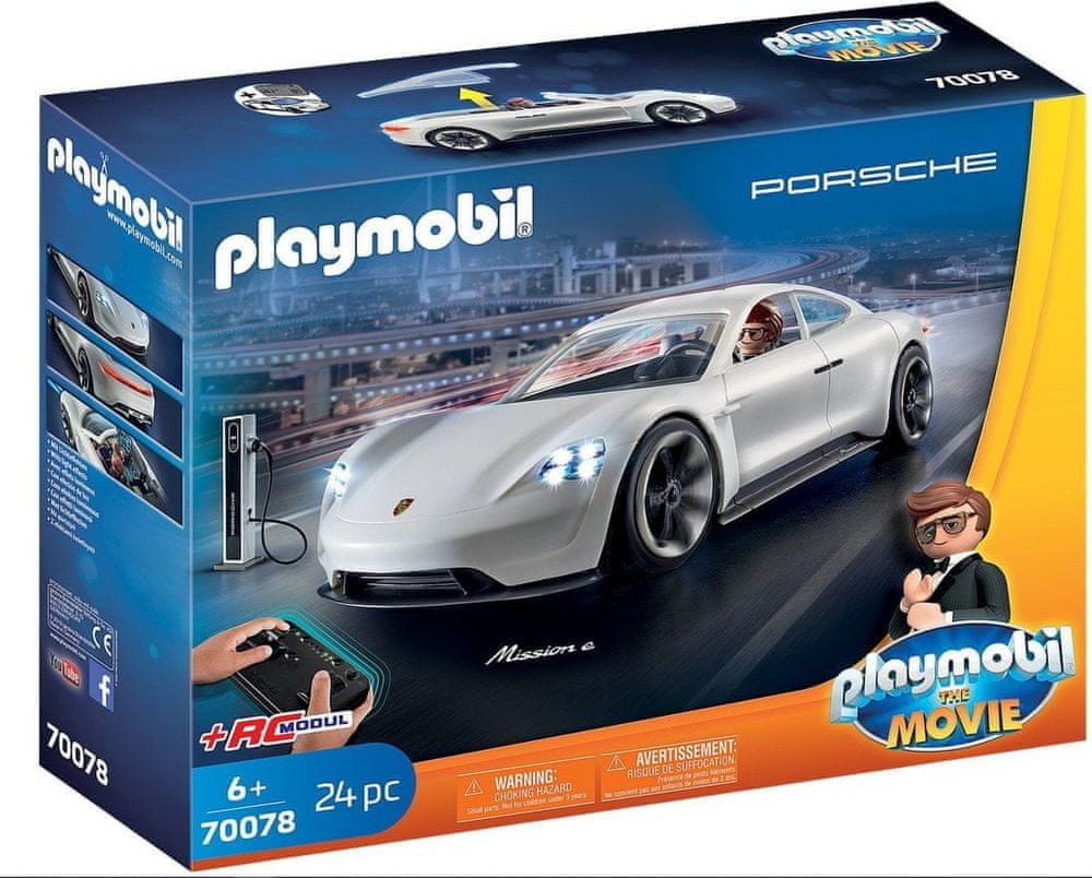 Playmobil 70078 The Movie Porsche Mission Rexe Dashera - obrázek 1