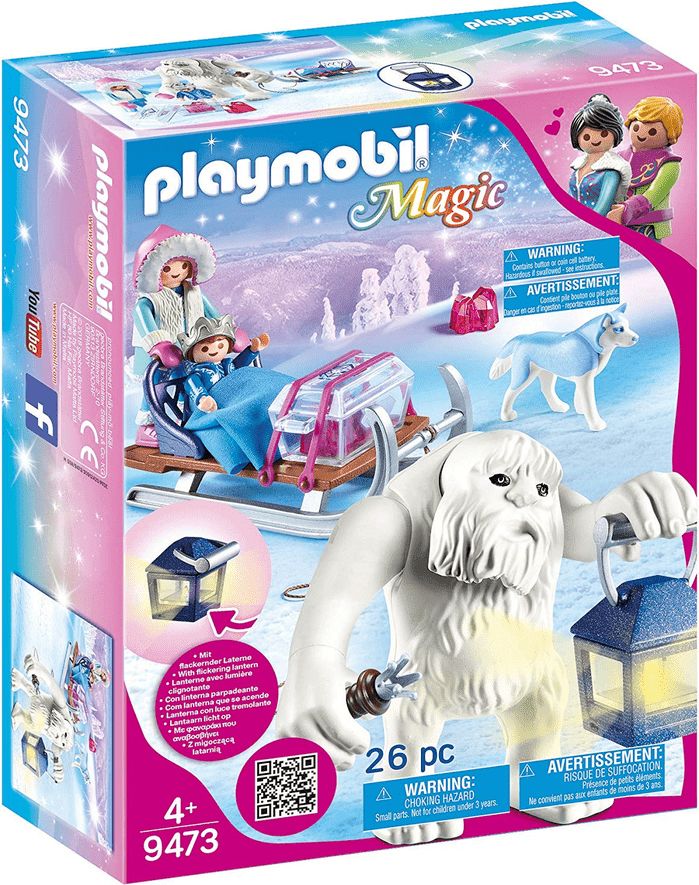Playmobil 9474 Sněžný trol s princeznou a princem - obrázek 1