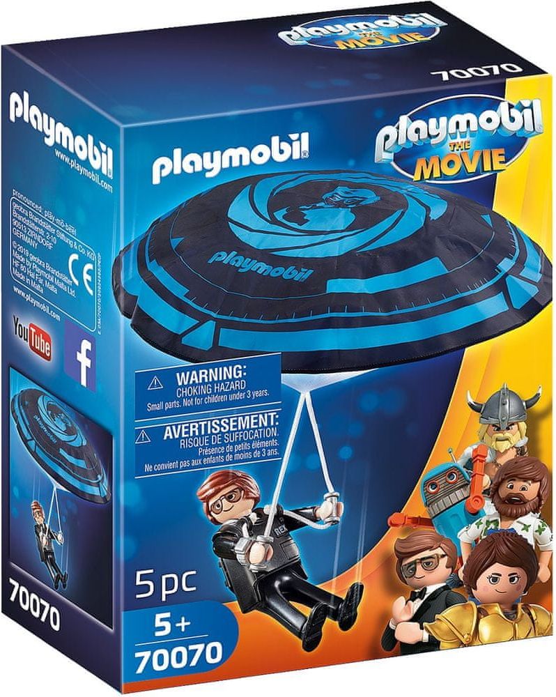 Playmobil 70070 The Movie Rex Dasher s padákem - obrázek 1
