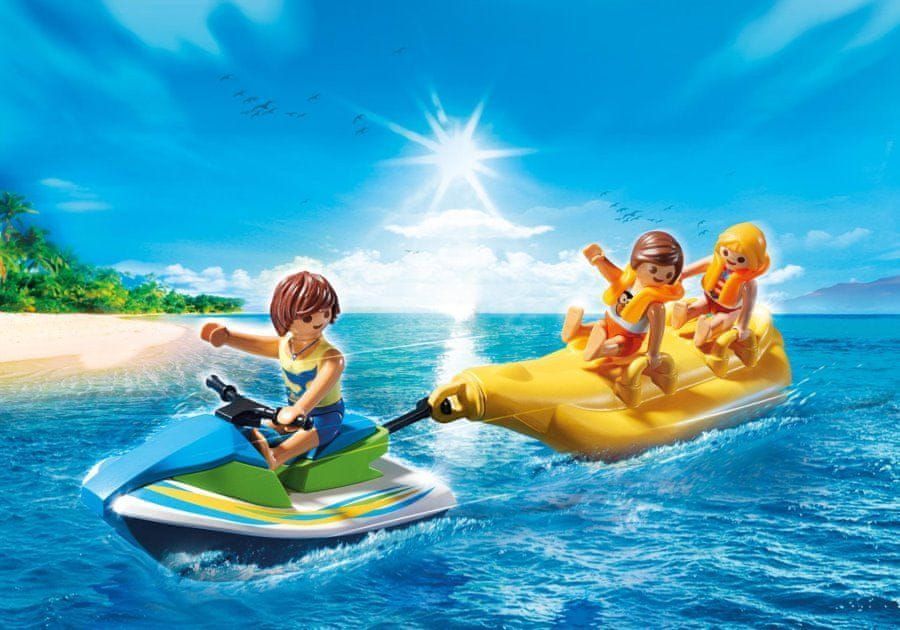 Playmobil 6980 Vodní skútr s banánovým člunem - obrázek 1