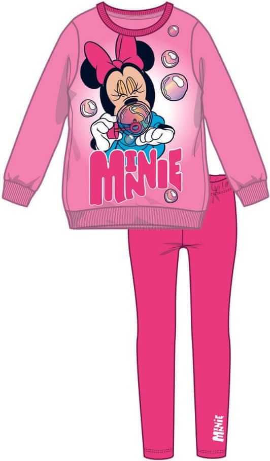 Disney by Arnetta dívčí set Minnie 104 růžová - obrázek 1