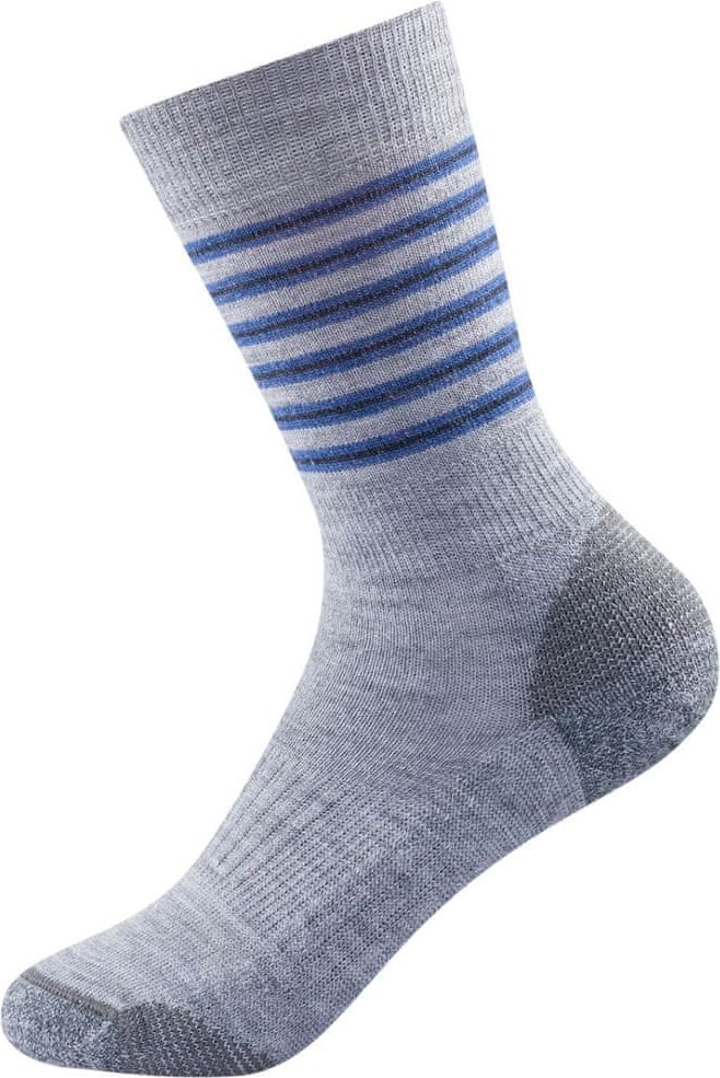 Devold Dětské ponožky Multi Medium 31-34 šedá/fialová - obrázek 1