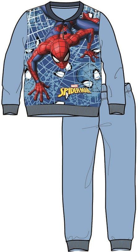 Disney by Arnetta chlapecké pyžamo Spiderman 98 světle modrá - obrázek 1