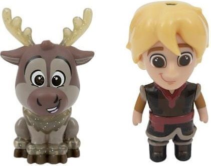 ADC Blackfire Frozen 2: 2-pack svítící mini panenka - Kristoff & Sven - obrázek 1