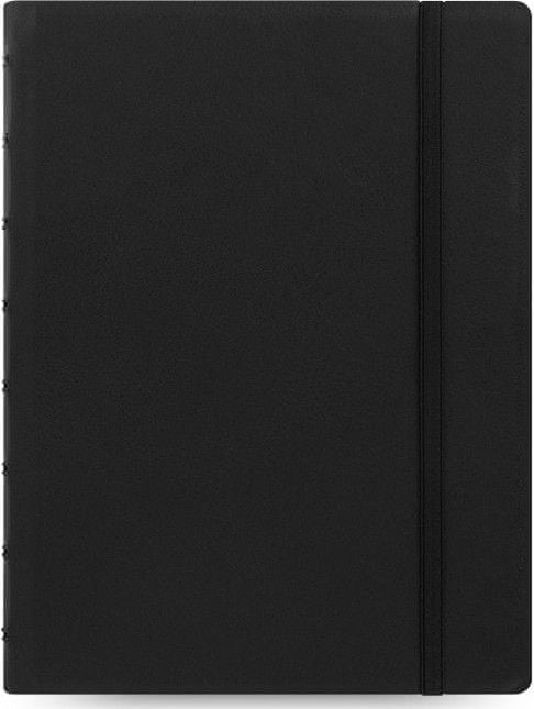 Blok s boční kroužkovou spirálou Notebooks A5, černý, 56 listů - obrázek 1
