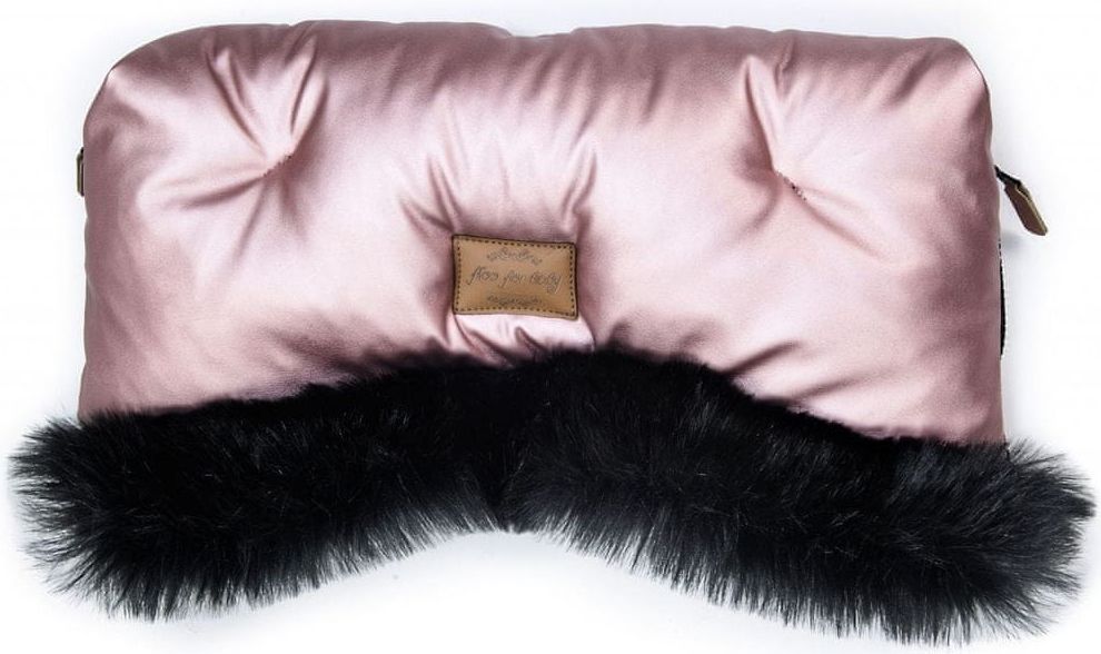 Floo For Baby rukávník Alaska shine pink/black - obrázek 1