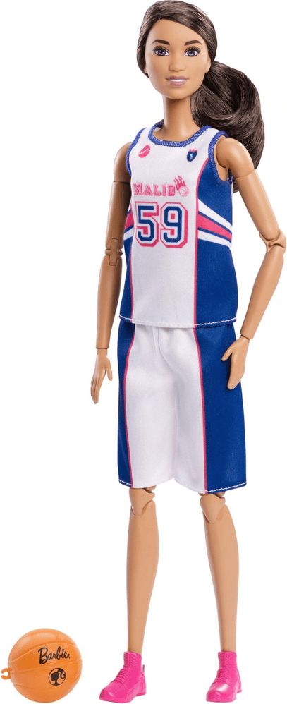 Mattel Barbie V pohybu - basketbalistka - obrázek 1
