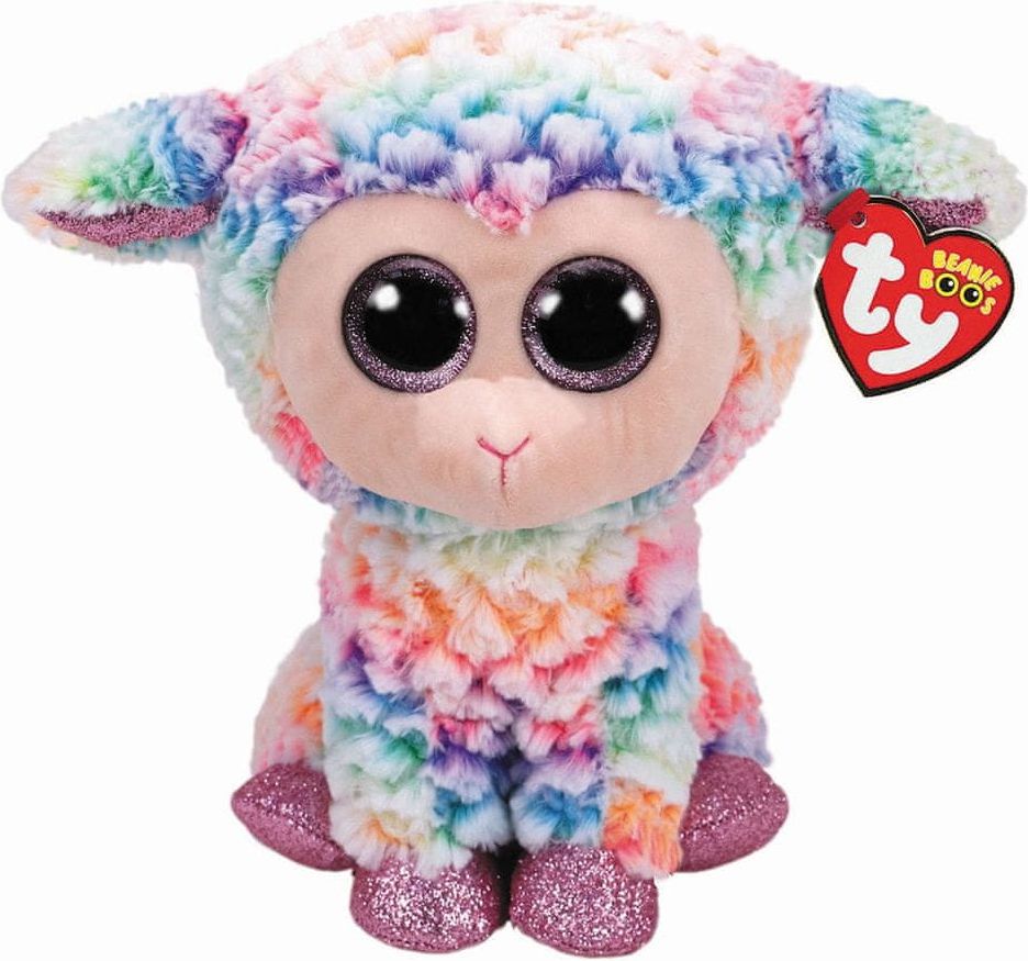 TY Beanie Boos Daffodil - pastelová ovečka 24 cm - obrázek 1