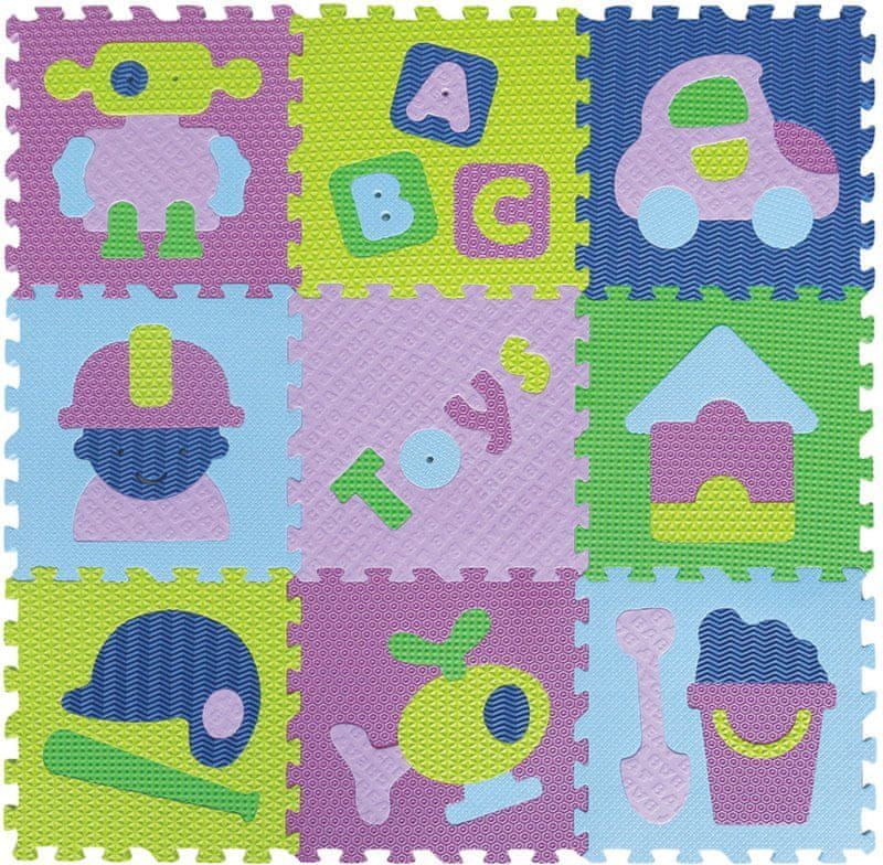Baby Great Pěnové puzzle Klučičí hračky SX (30x30) - obrázek 1